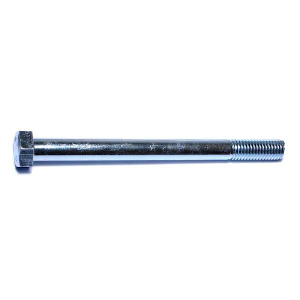 Midwest Fastener Grade 2, 1/2"-13 Hex Head Cap Screw, Zinc Plated Steel, 6 in L, 25 PK 00113 - main